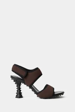 1000CHIODI SANDALS / neoprene / brown