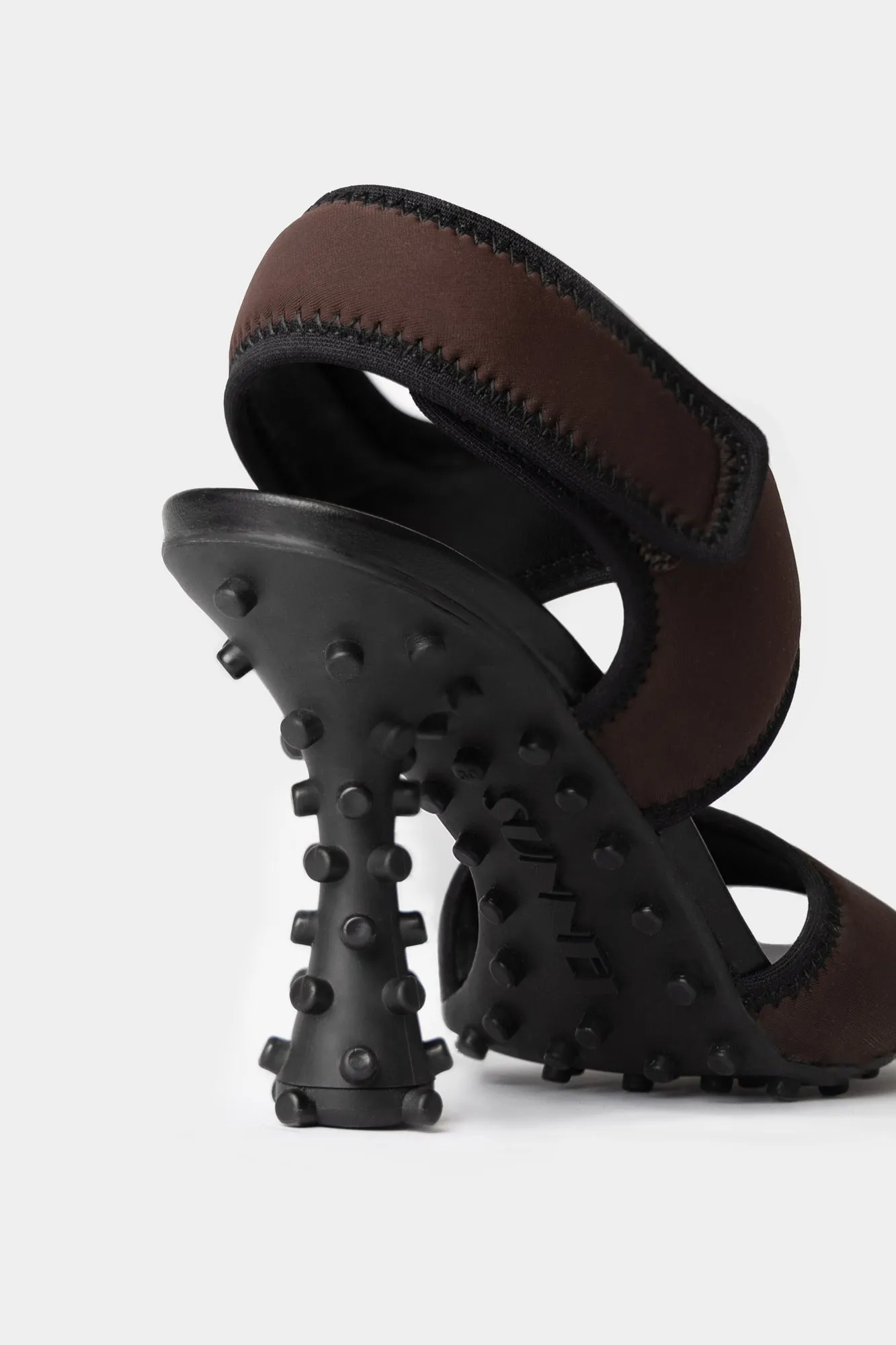 1000CHIODI SANDALS / neoprene / brown