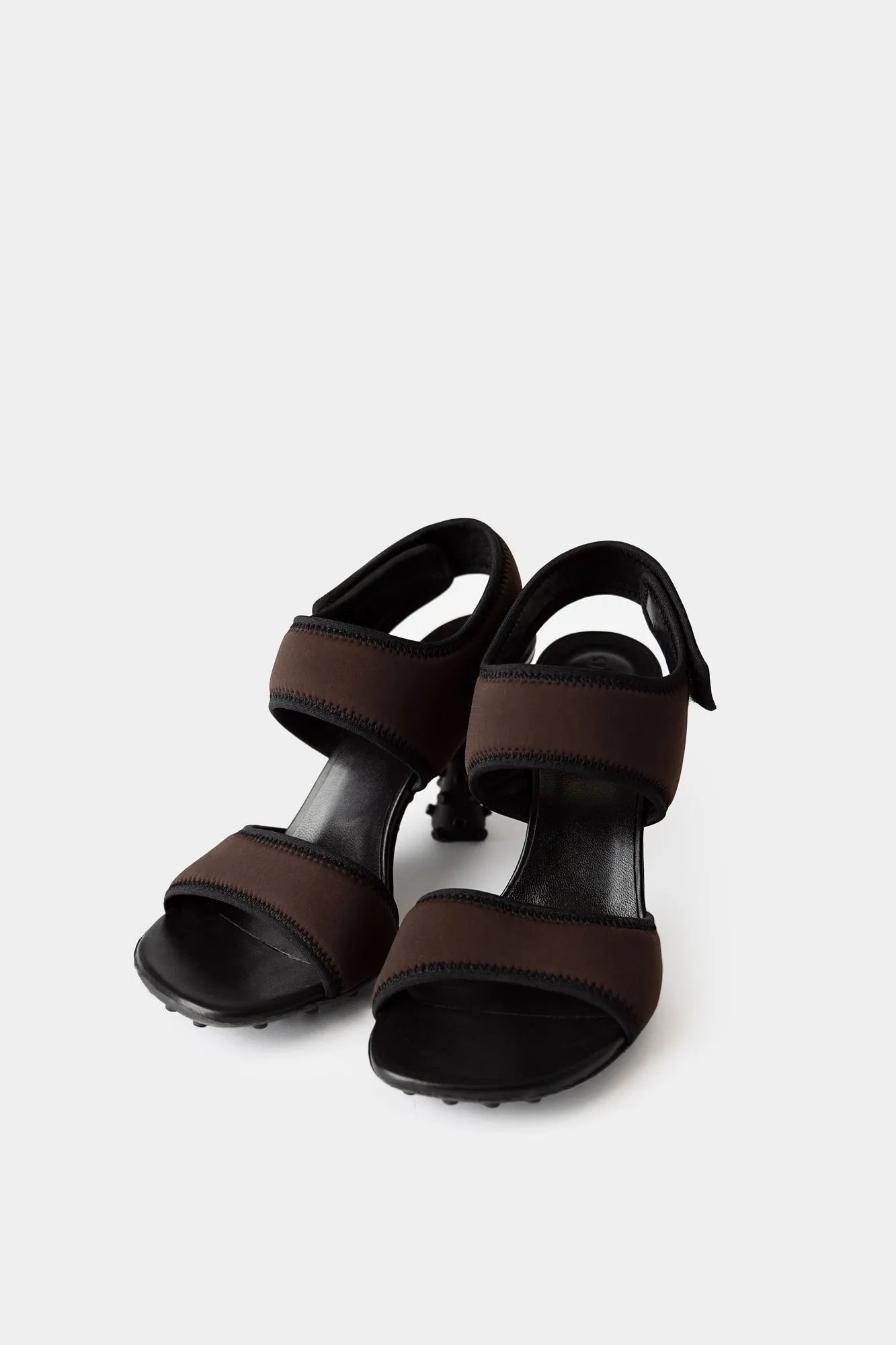 1000CHIODI SANDALS / neoprene / brown