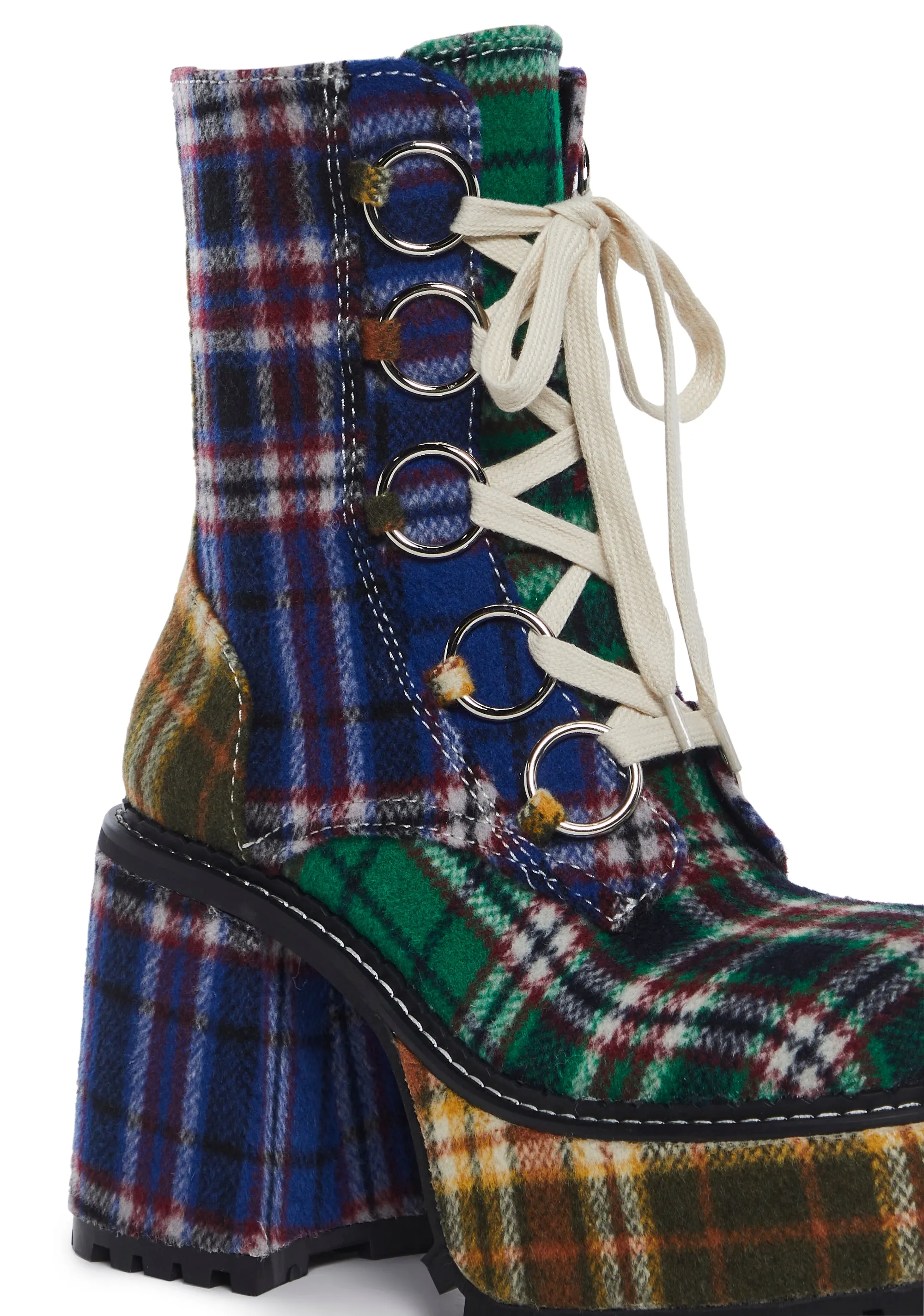 Academy Punk Platform Boots