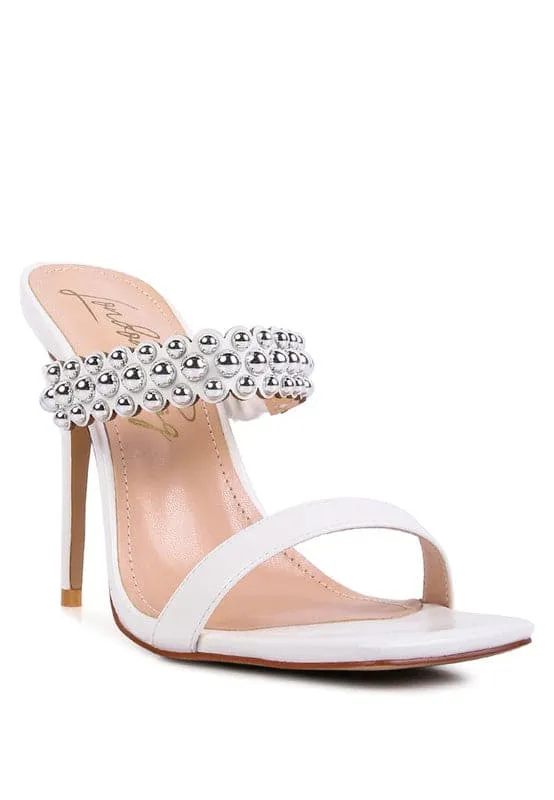 Adira Studded High Heel Sandals