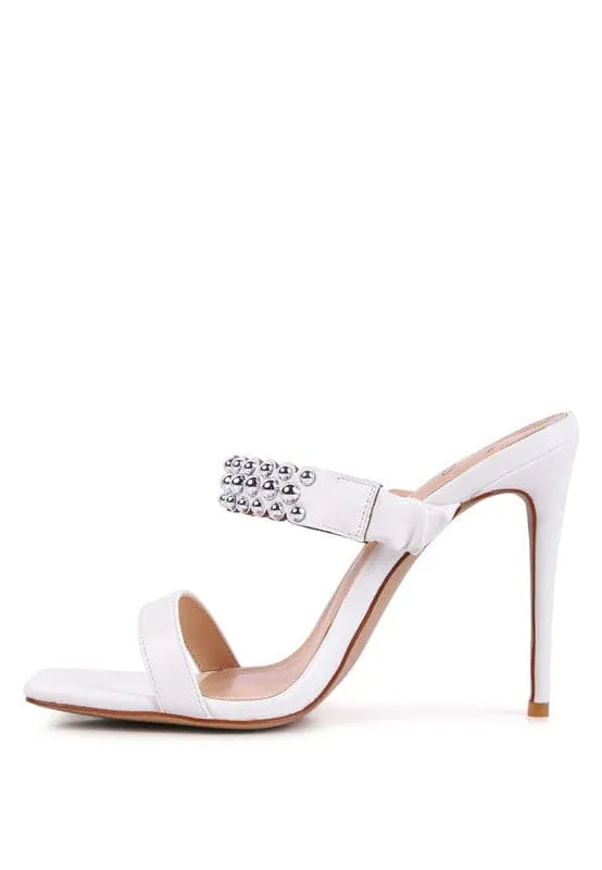 Adira Studded High Heel Sandals