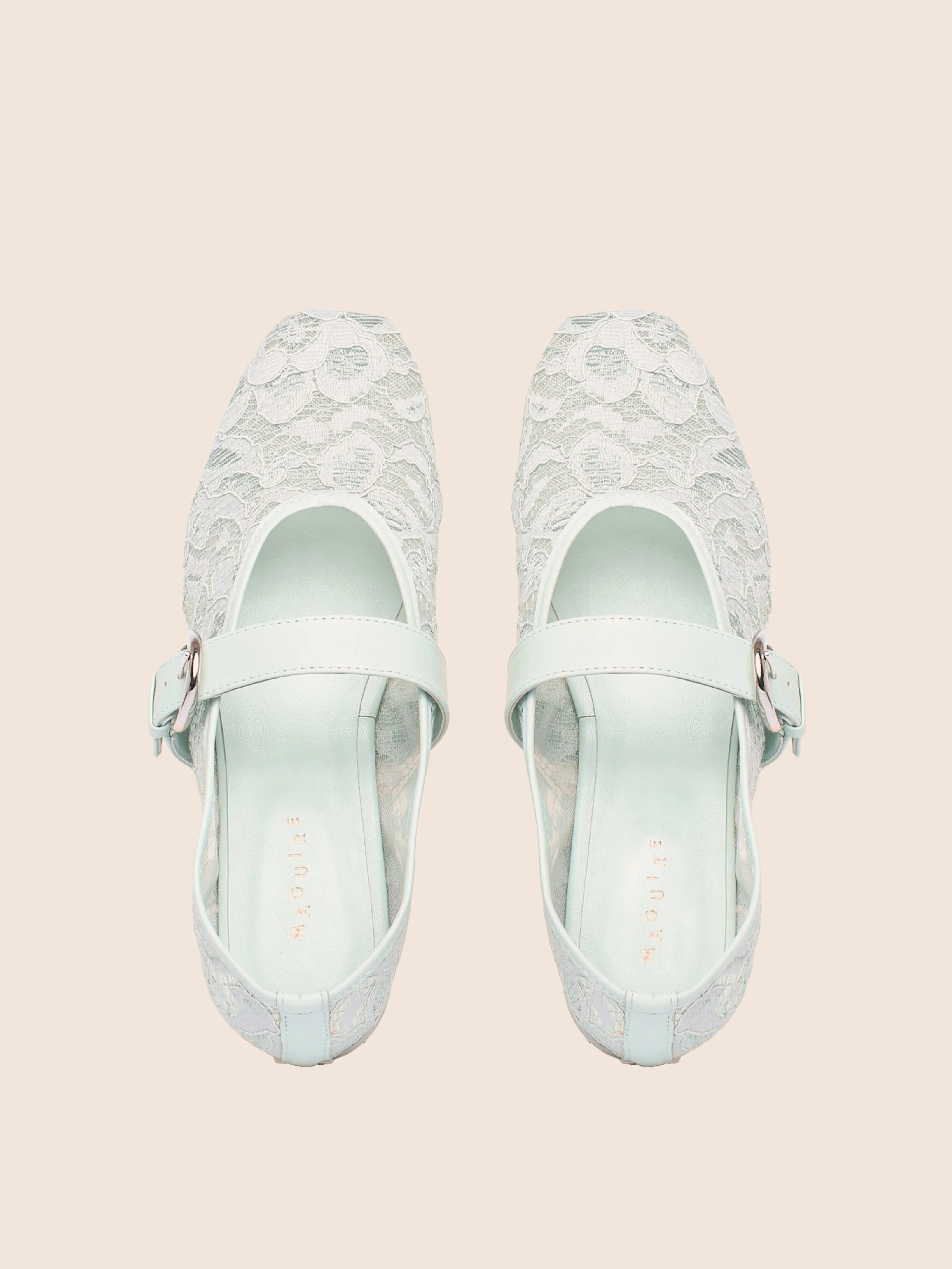 Aveiro Blue Lace Ballerina