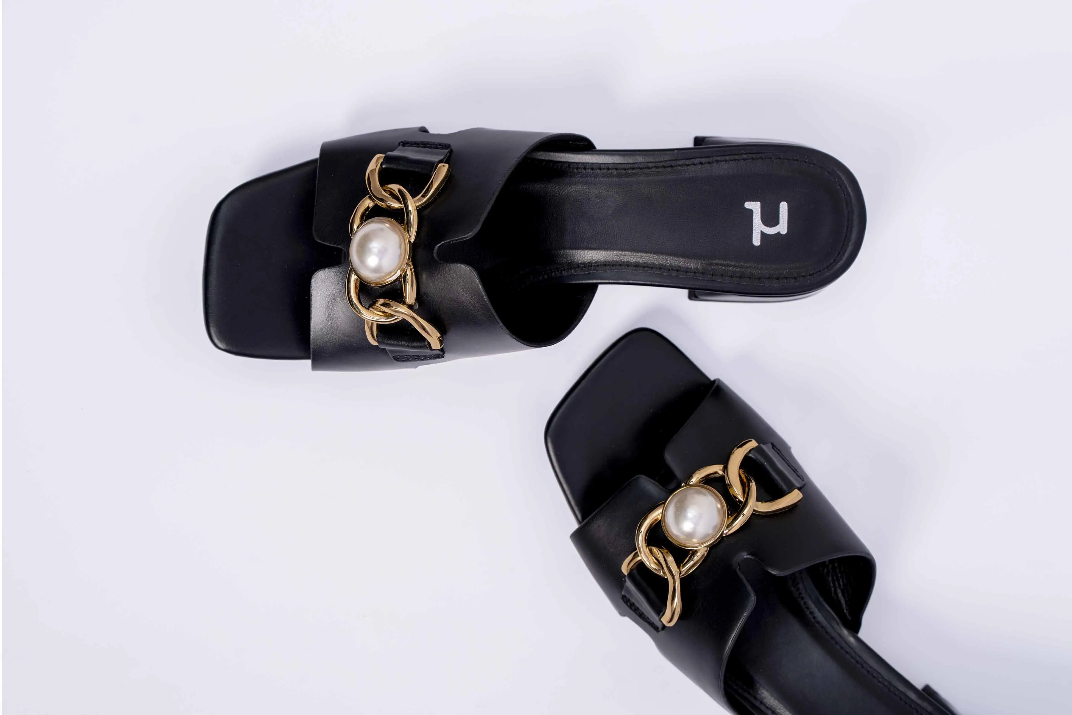 Black Block Heels-436582903