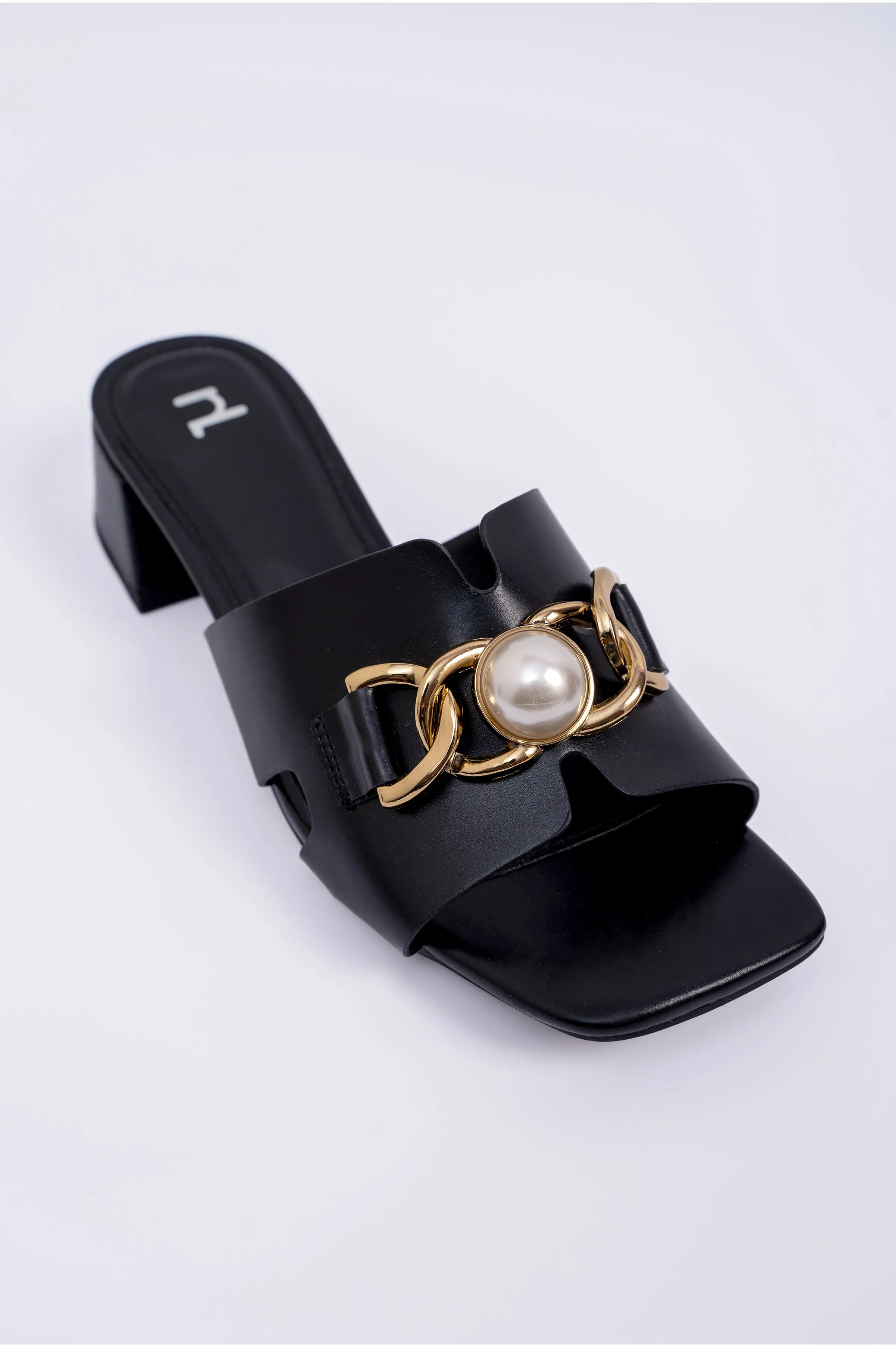 Black Block Heels-436582903