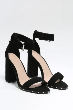 Black Heel Sandal
