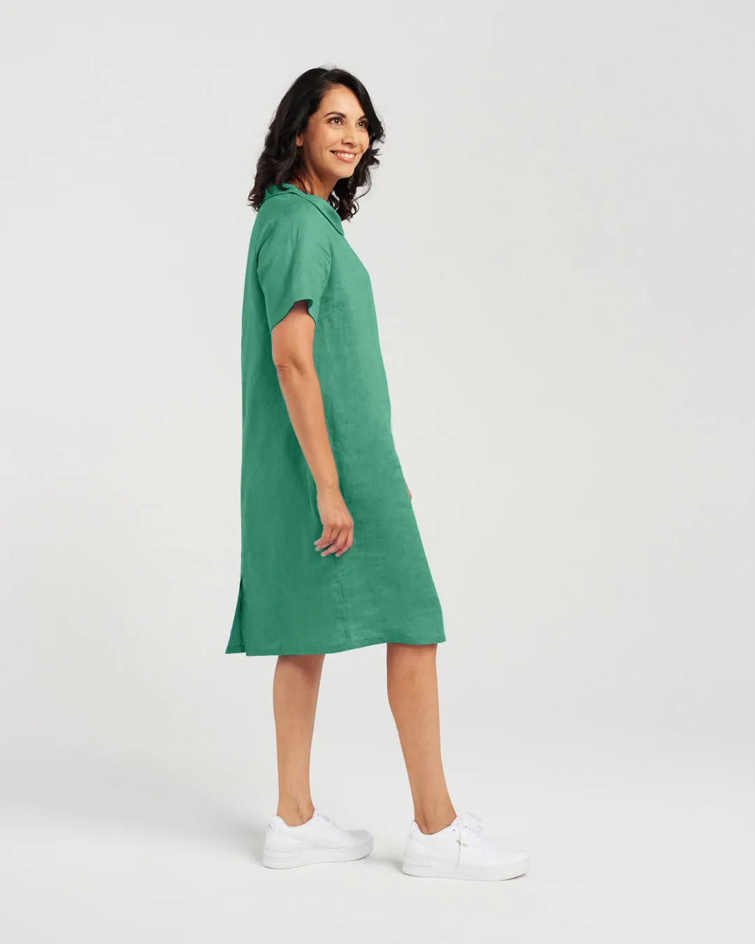 Blackstone Stella Dress- Pacific Green