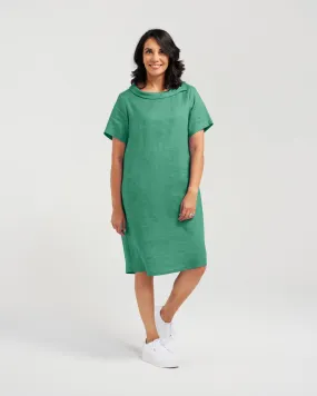 Blackstone Stella Dress- Pacific Green