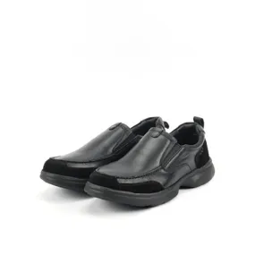 camel active  Leather Slip On Shoes Men Black PEDRIX-852508-TE1-1
