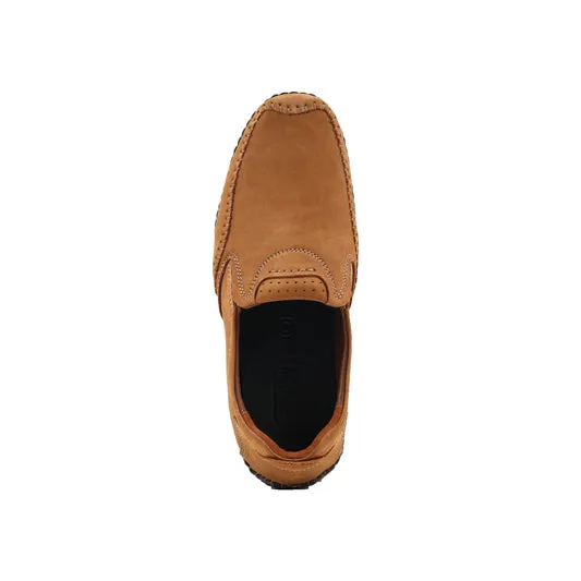 camel active Leather Slip On Shoes Men  Dark Tan LUMUZ-872501-AM2-82