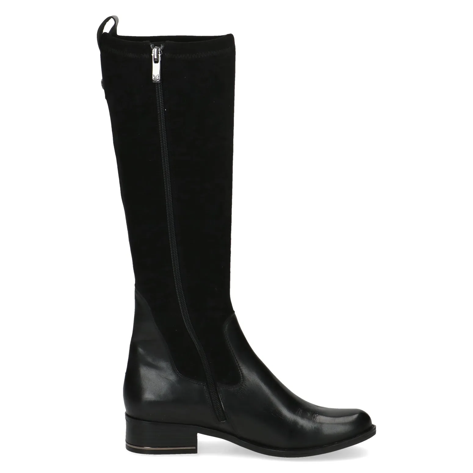 Caprice Ladies  Flat Heel Micro Fibre Leg Boot