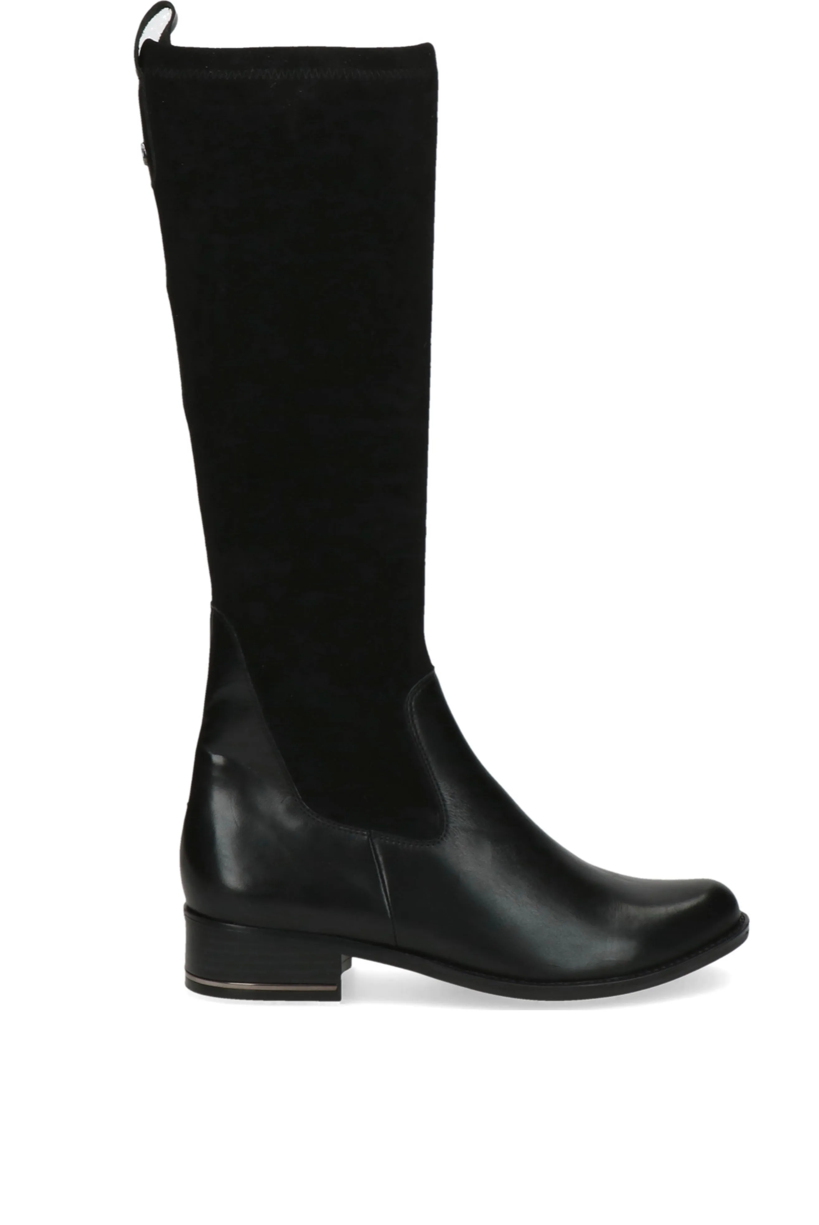 Caprice Ladies  Flat Heel Micro Fibre Leg Boot