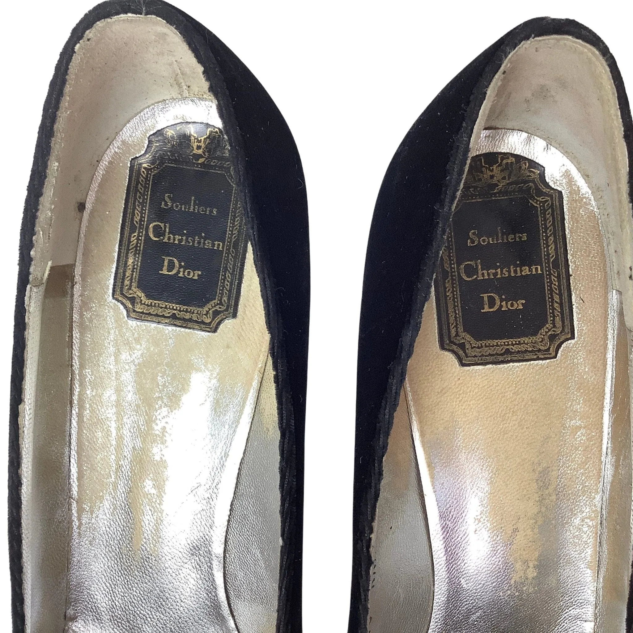 Christian Dior Velvet Heels