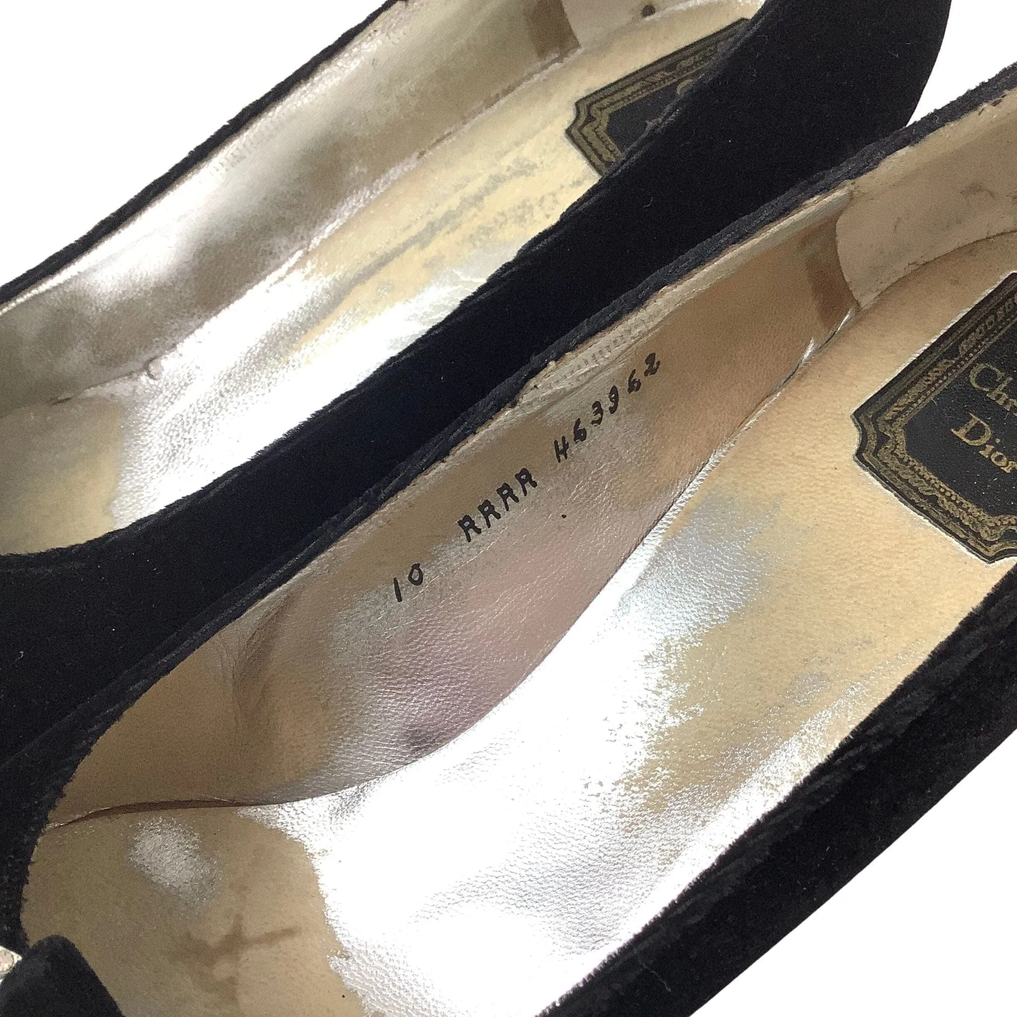 Christian Dior Velvet Heels