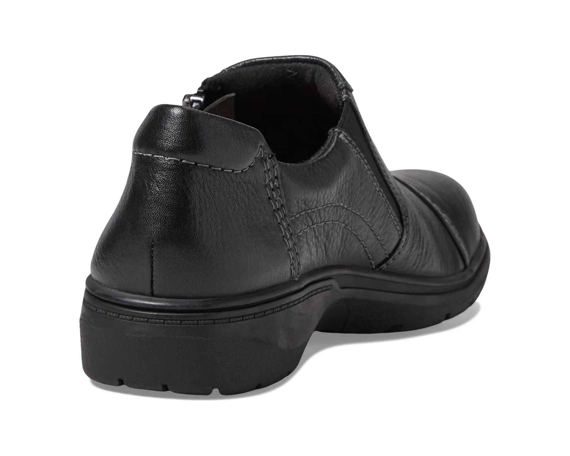 Clarks Women's Carleigh Ray Shoes- Black Leather