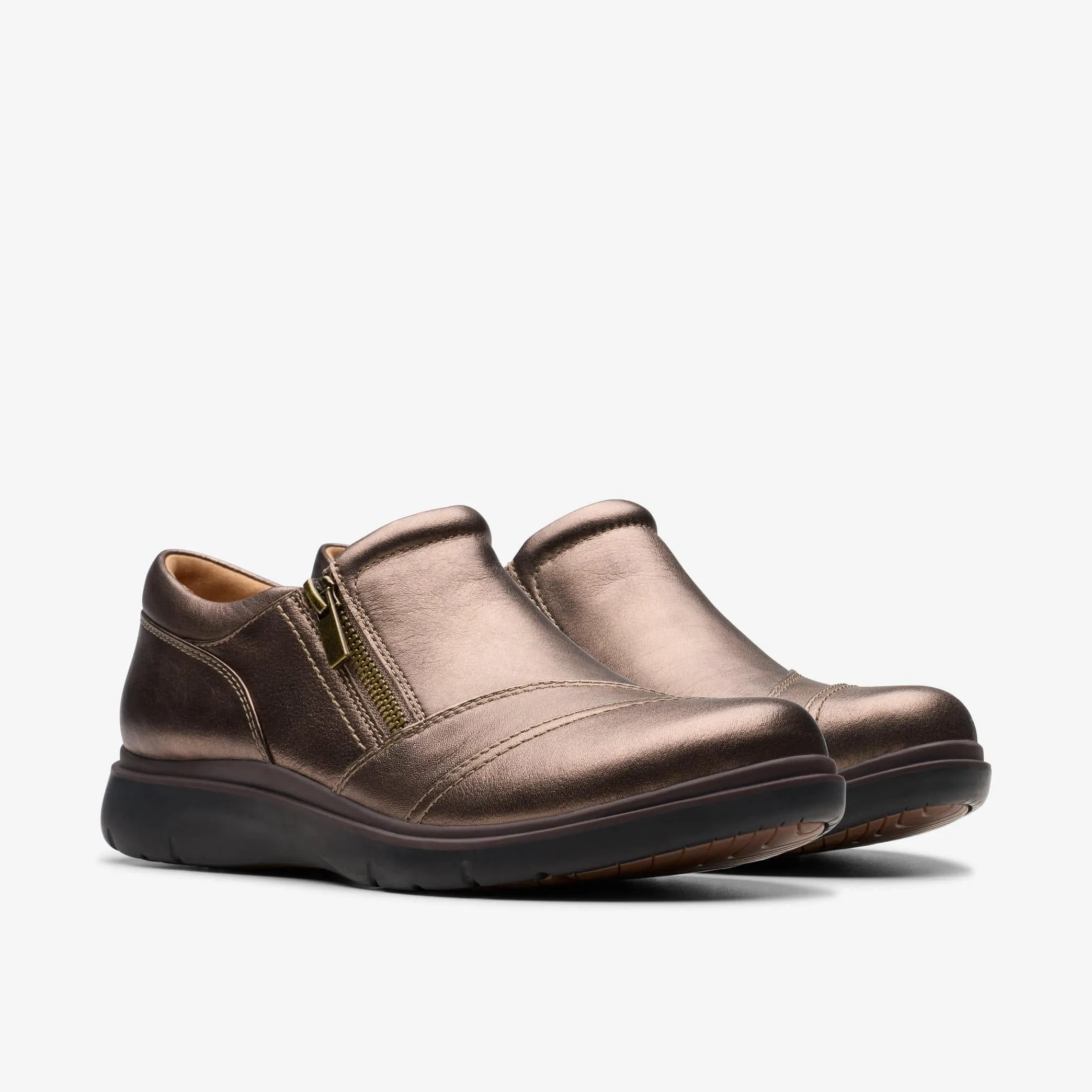 Clarks Women's Certina Pure Shoes- Dark Brown