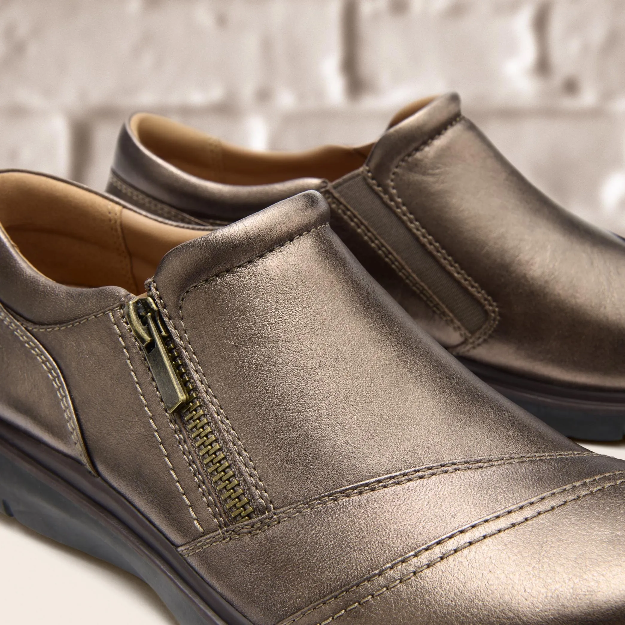 Clarks Women's Certina Pure Shoes- Dark Brown