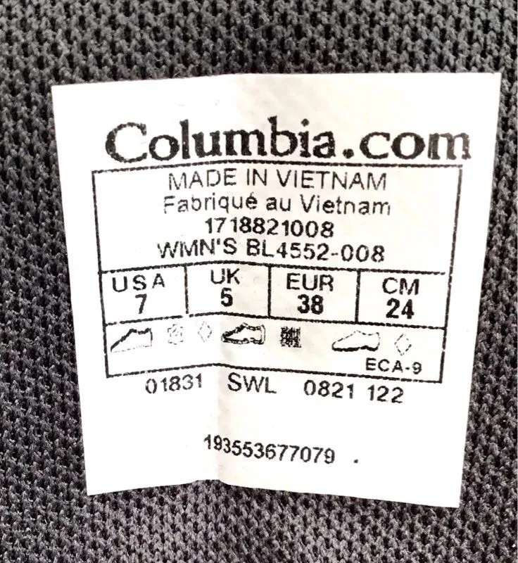 Columbia Women's Newton Ridge Plus BL4552-008 Purple Hiking Boots - Size 7