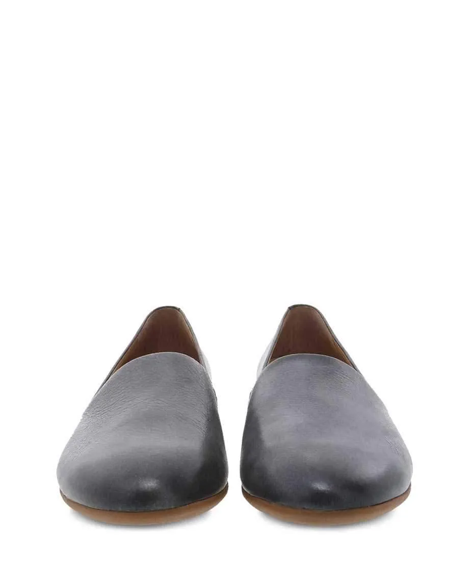 Dansko Women's Larisa Flats- Distressed Pewter