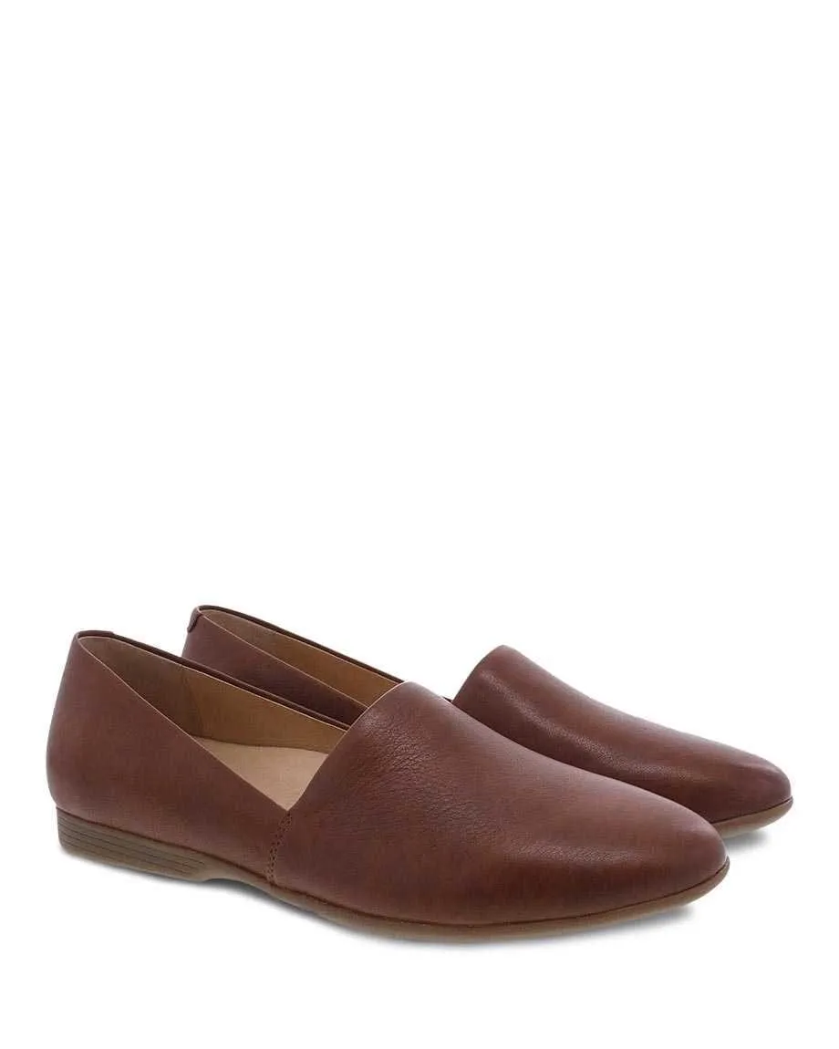 Dansko Women's Larisa Flats- Saddle Brown