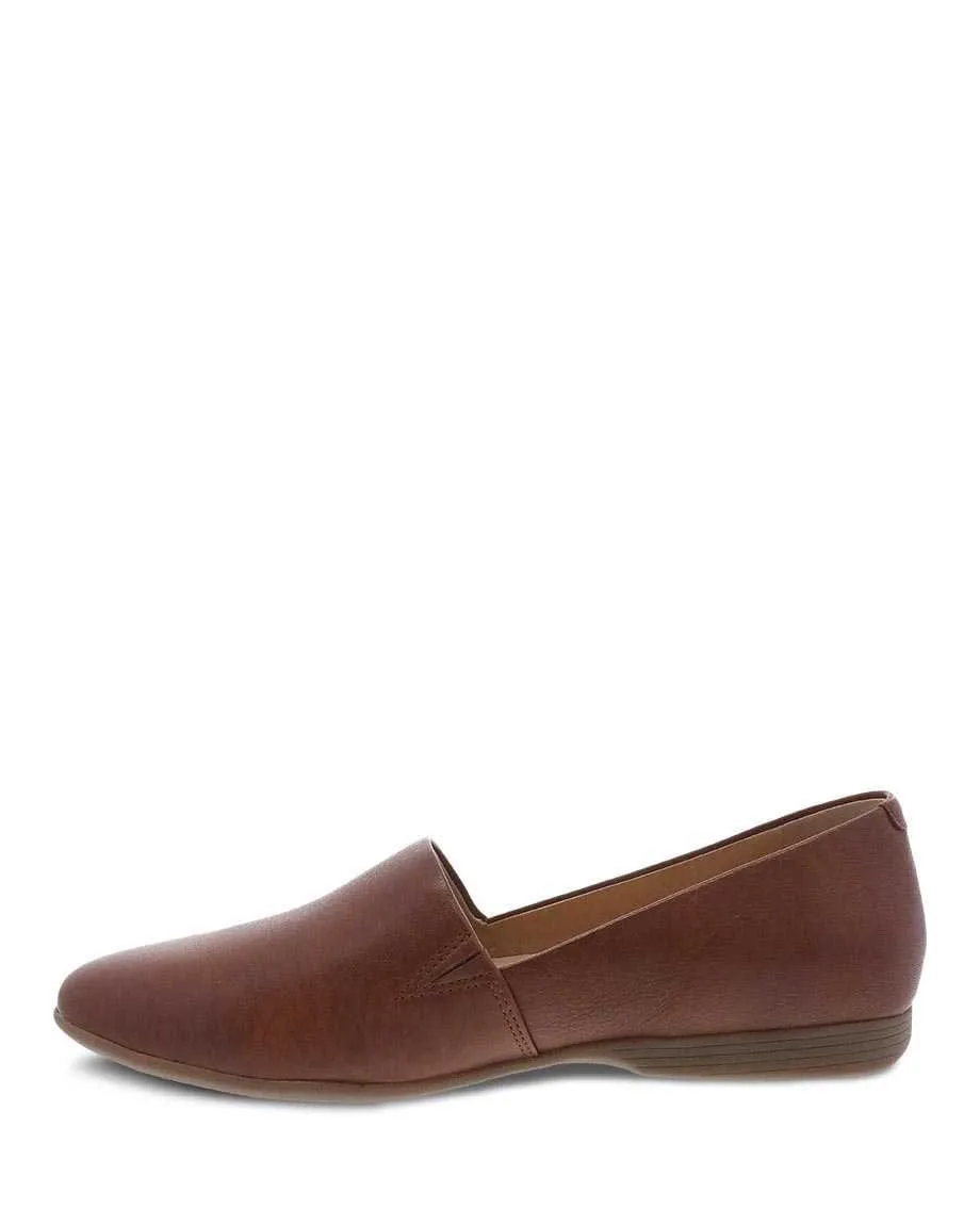 Dansko Women's Larisa Flats- Saddle Brown