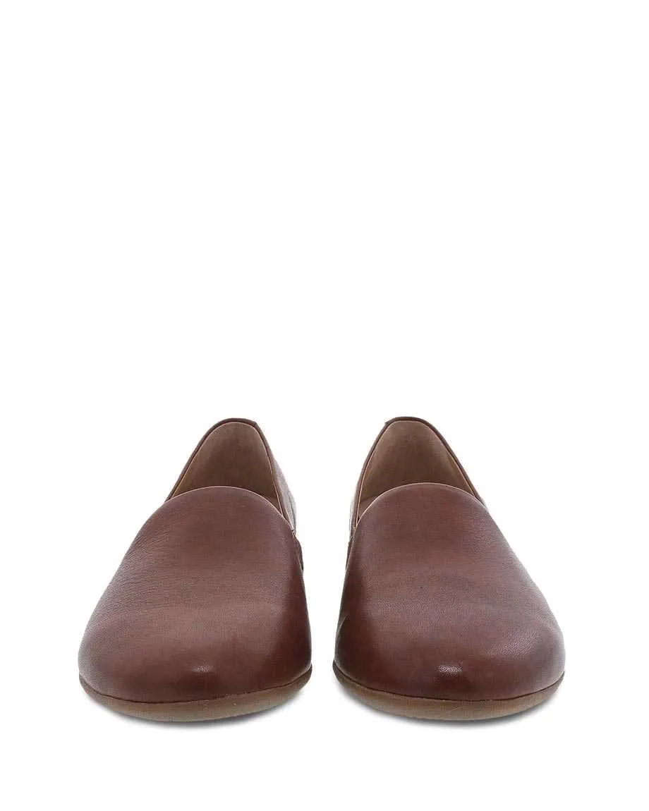 Dansko Women's Larisa Flats- Saddle Brown