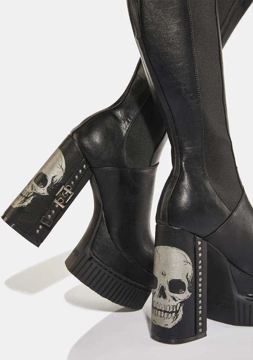 Daunting Knee High Boots
