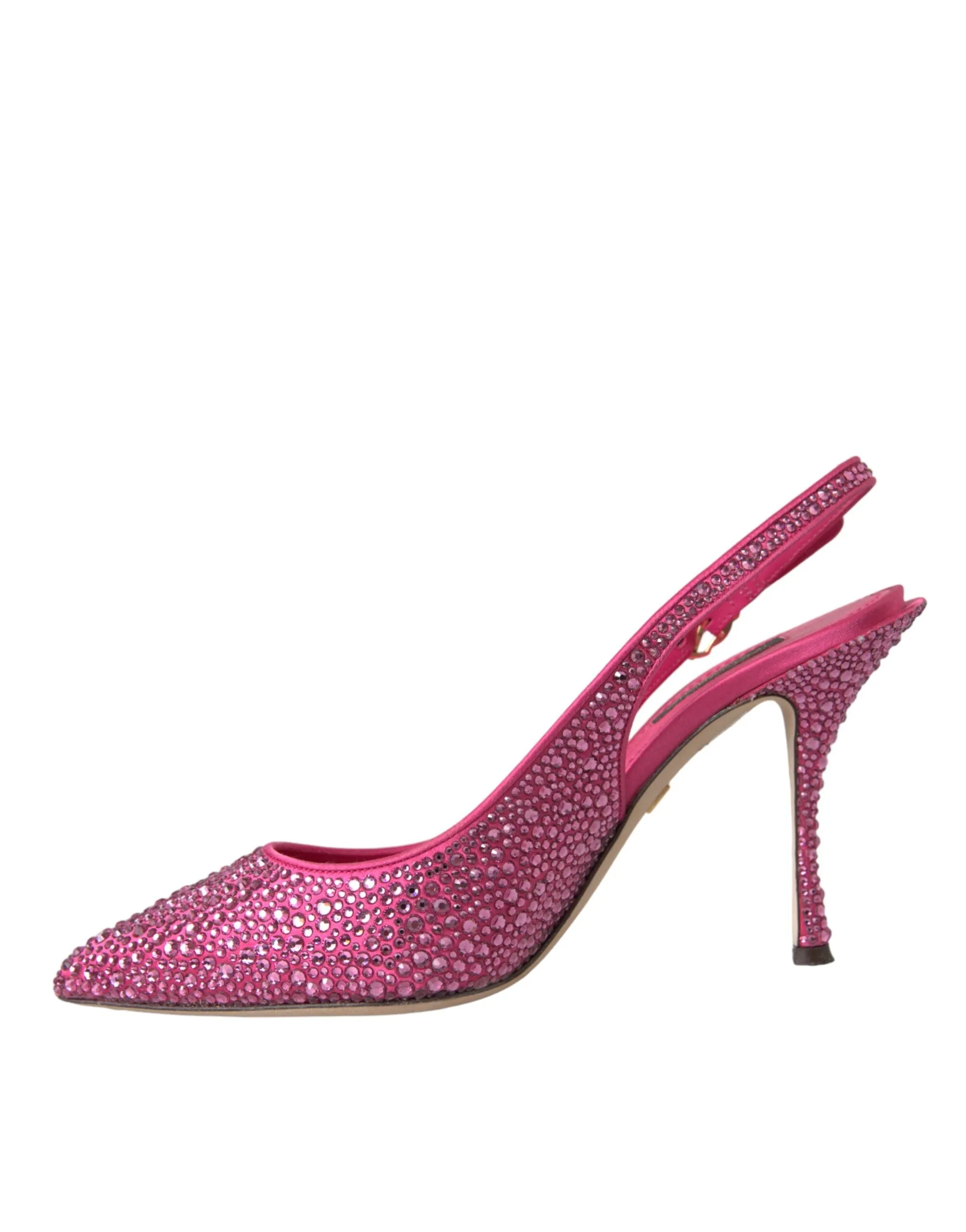 Dolce & Gabbana Strass Crystal Slingback Pumps