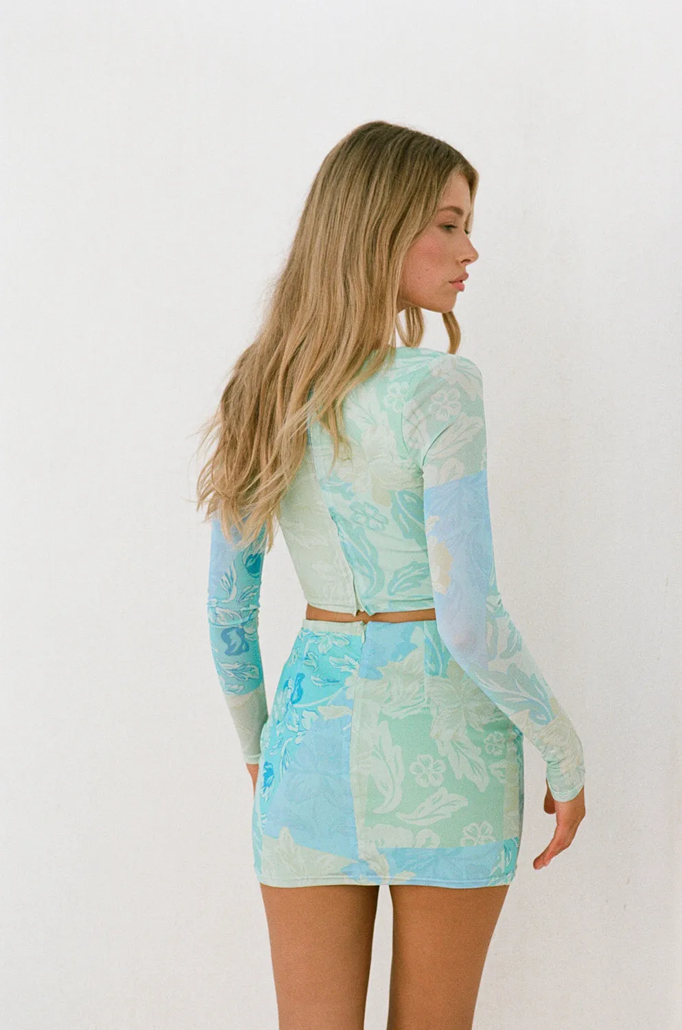 Ellamay Skirt - Blue