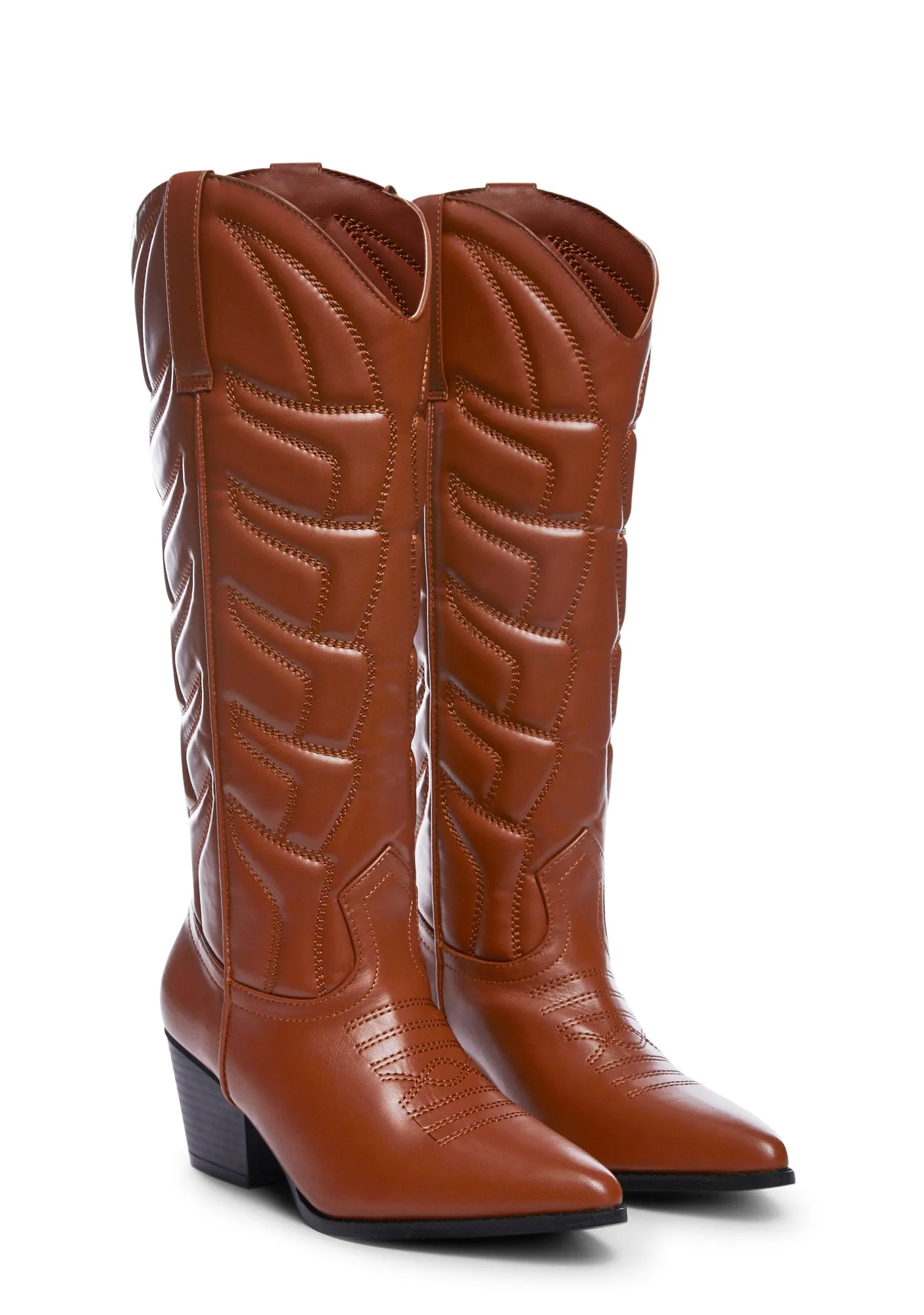 Fernando Cowboy Boots- Brown