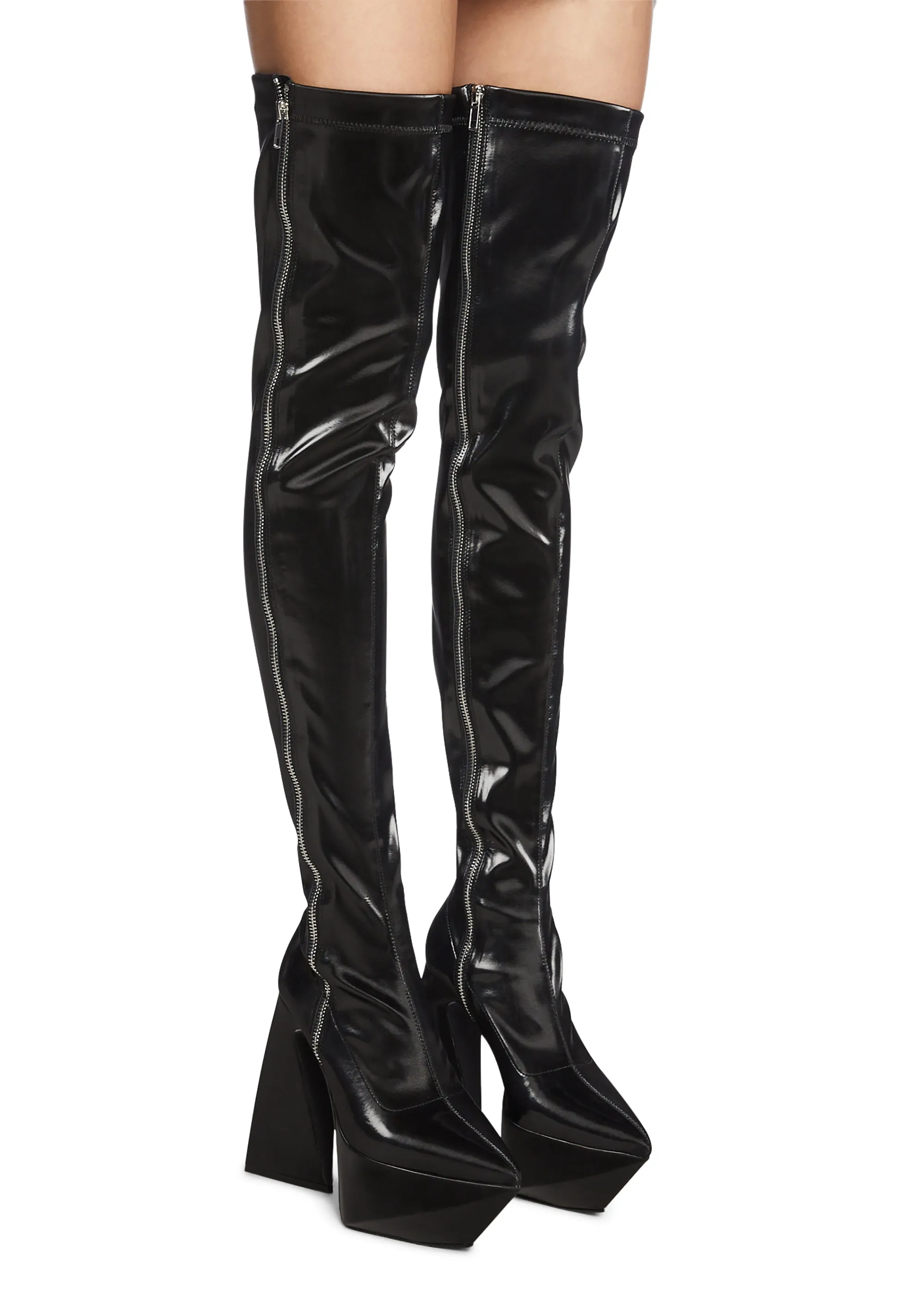 Future Trippin' Thigh High Boots