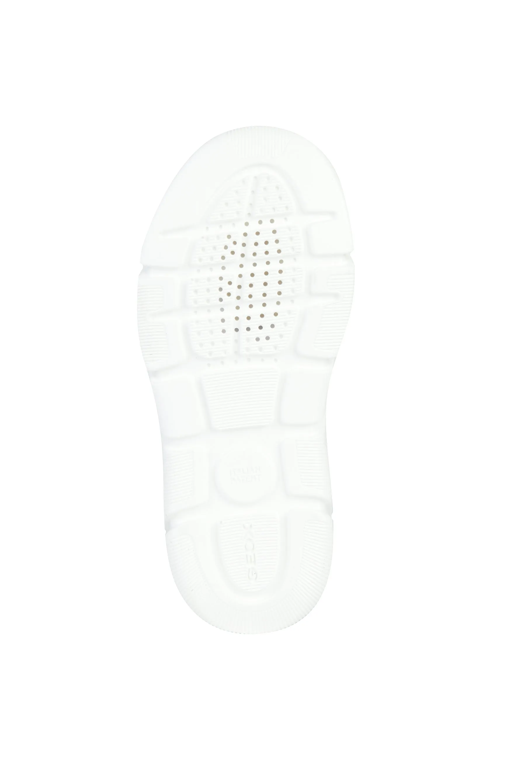 GEOX Black & Orange Mesh Sock Sneaker
