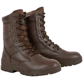 Highlander Delta Brown Combat Boot