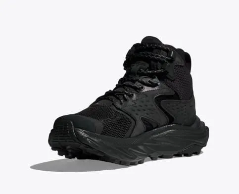 Hoka Women's Anacapa 2 Mid Gore-Tex® Hiking Boots- Black