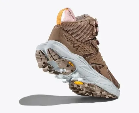 Hoka Women's Anacapa 2 Mid Gore-Tex® Hiking Boots-Dune/Ice Flow