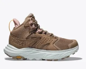 Hoka Women's Anacapa 2 Mid Gore-Tex® Hiking Boots-Dune/Ice Flow