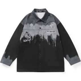 Journey To The West X Genanx Collaborate Graffiti Jacket
