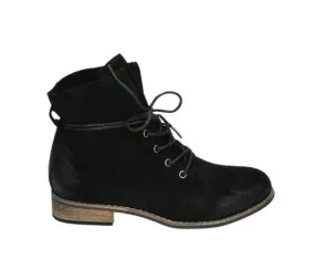 Jumex Lace-up Boots - Black