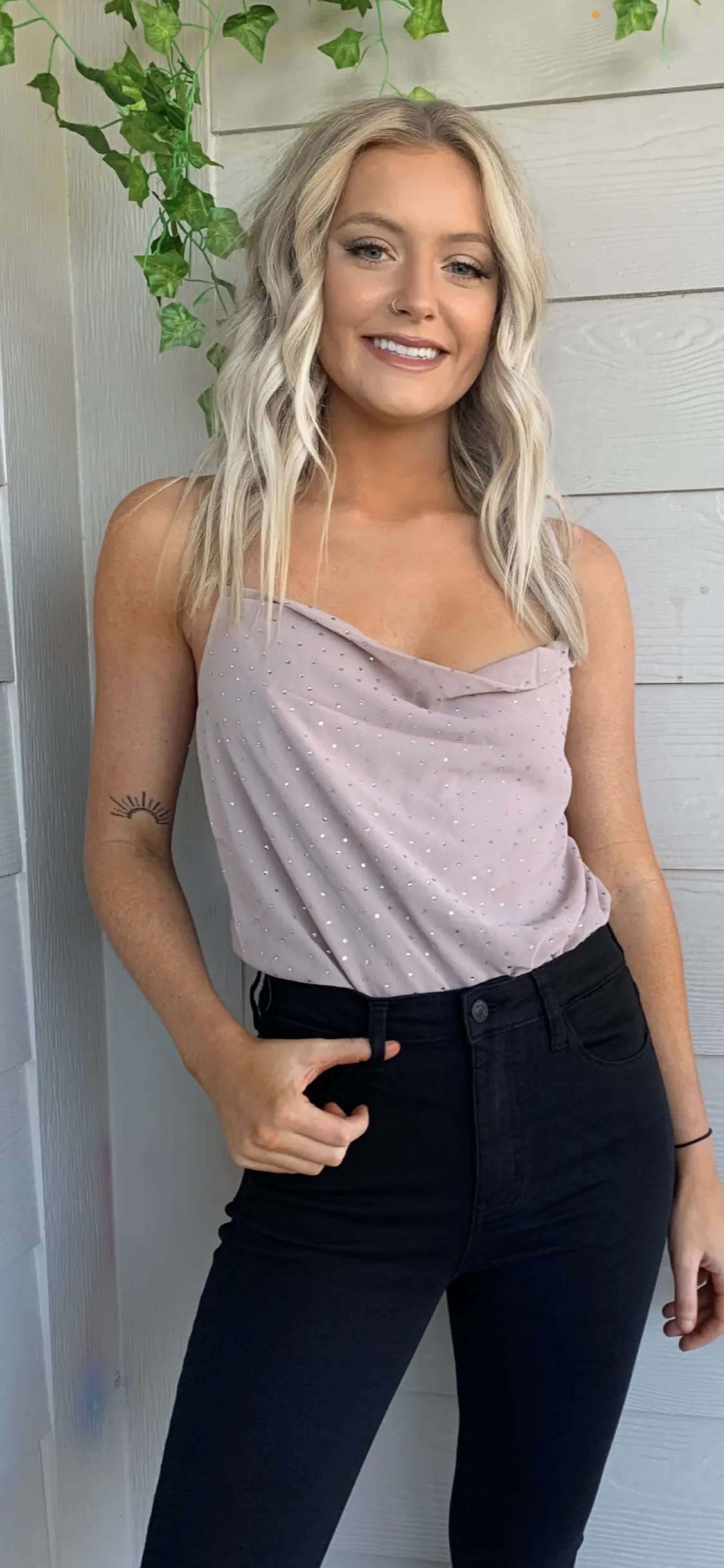 Leila Studded Bodysuit