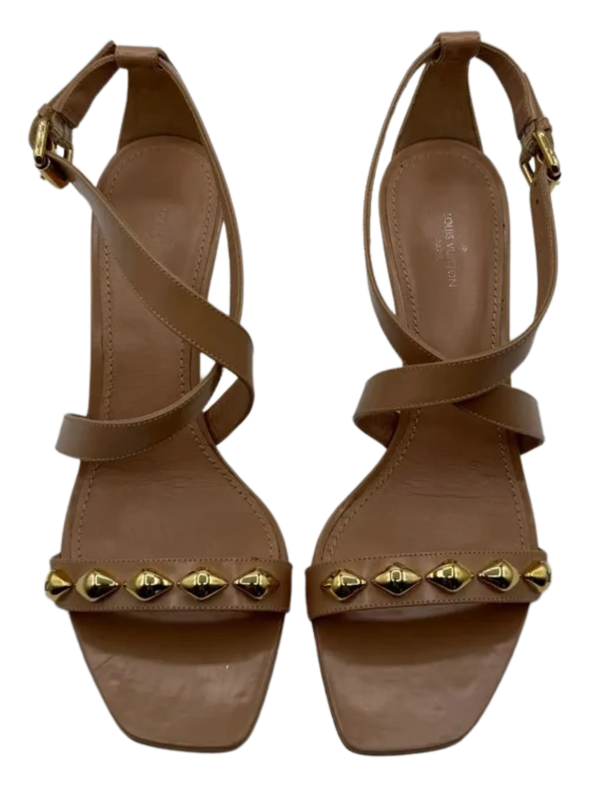 Louis Vuitton Studded Unchain Sandals