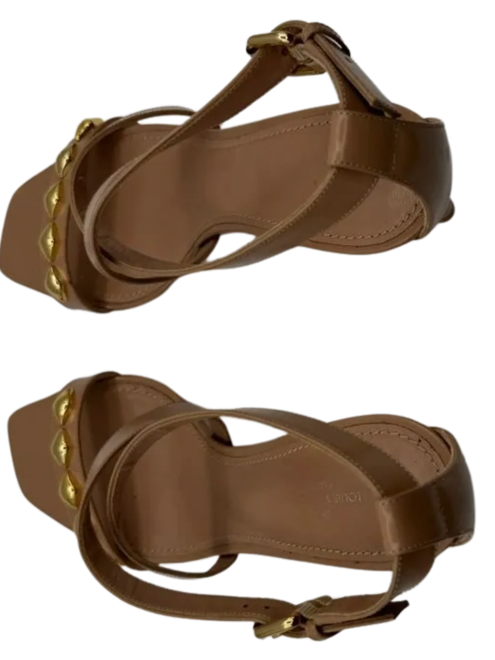 Louis Vuitton Studded Unchain Sandals