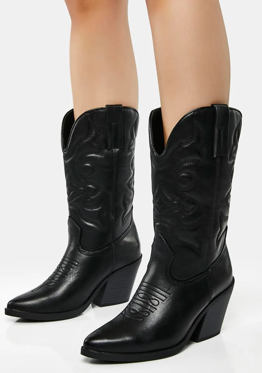 Lunar Forbidden Blaze Cowboy Boots