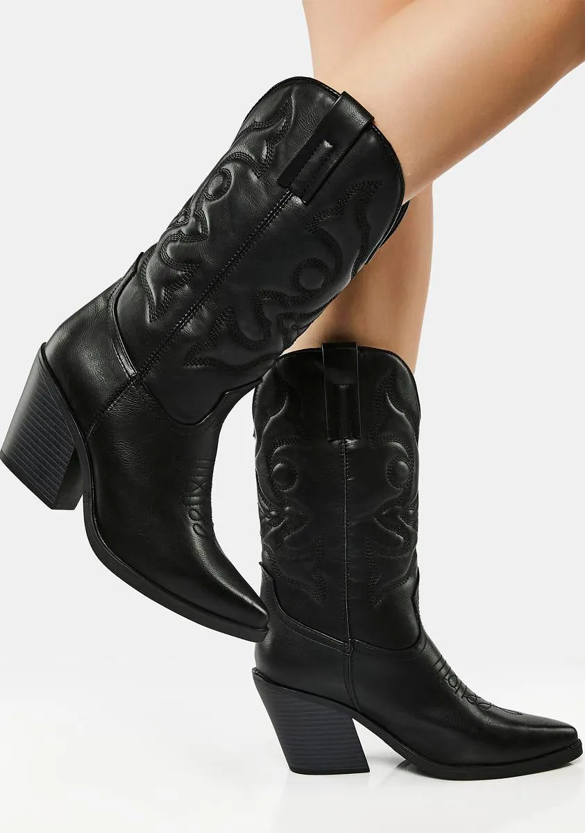 Lunar Forbidden Blaze Cowboy Boots