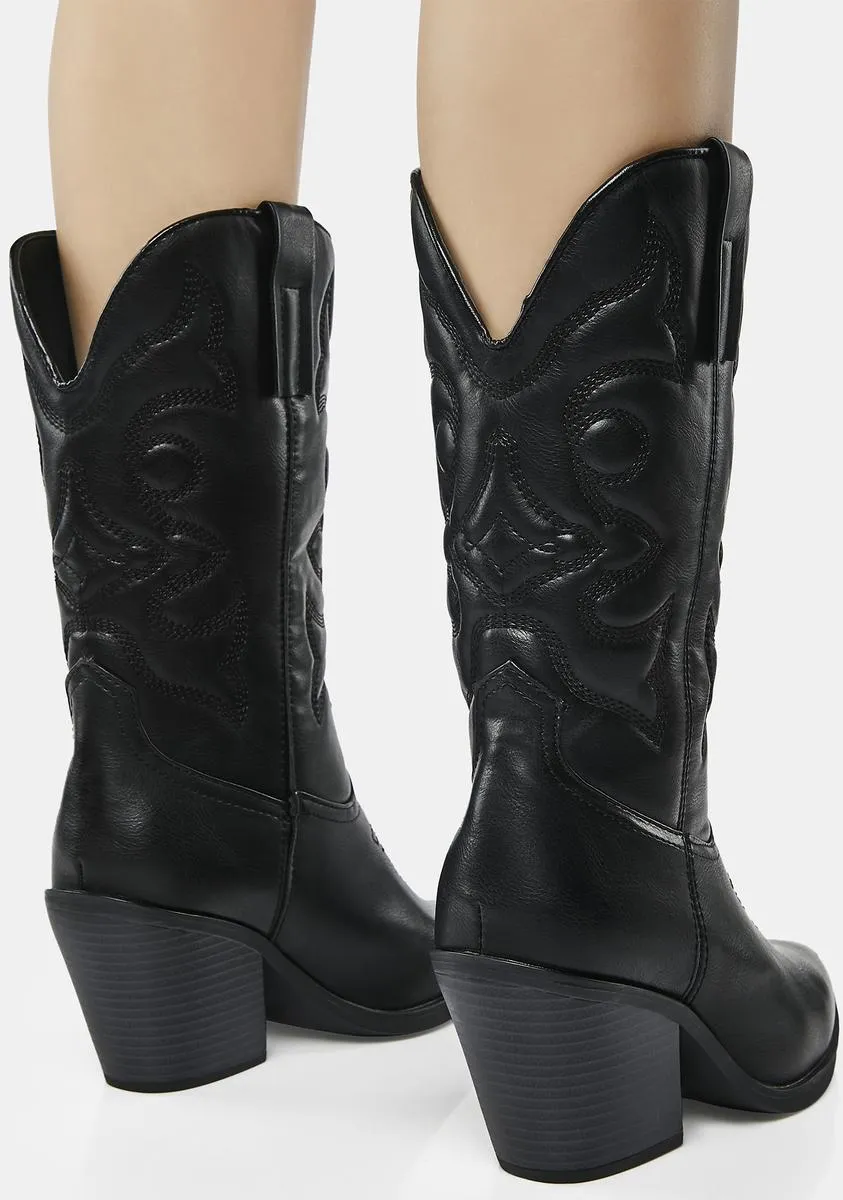 Lunar Forbidden Blaze Cowboy Boots