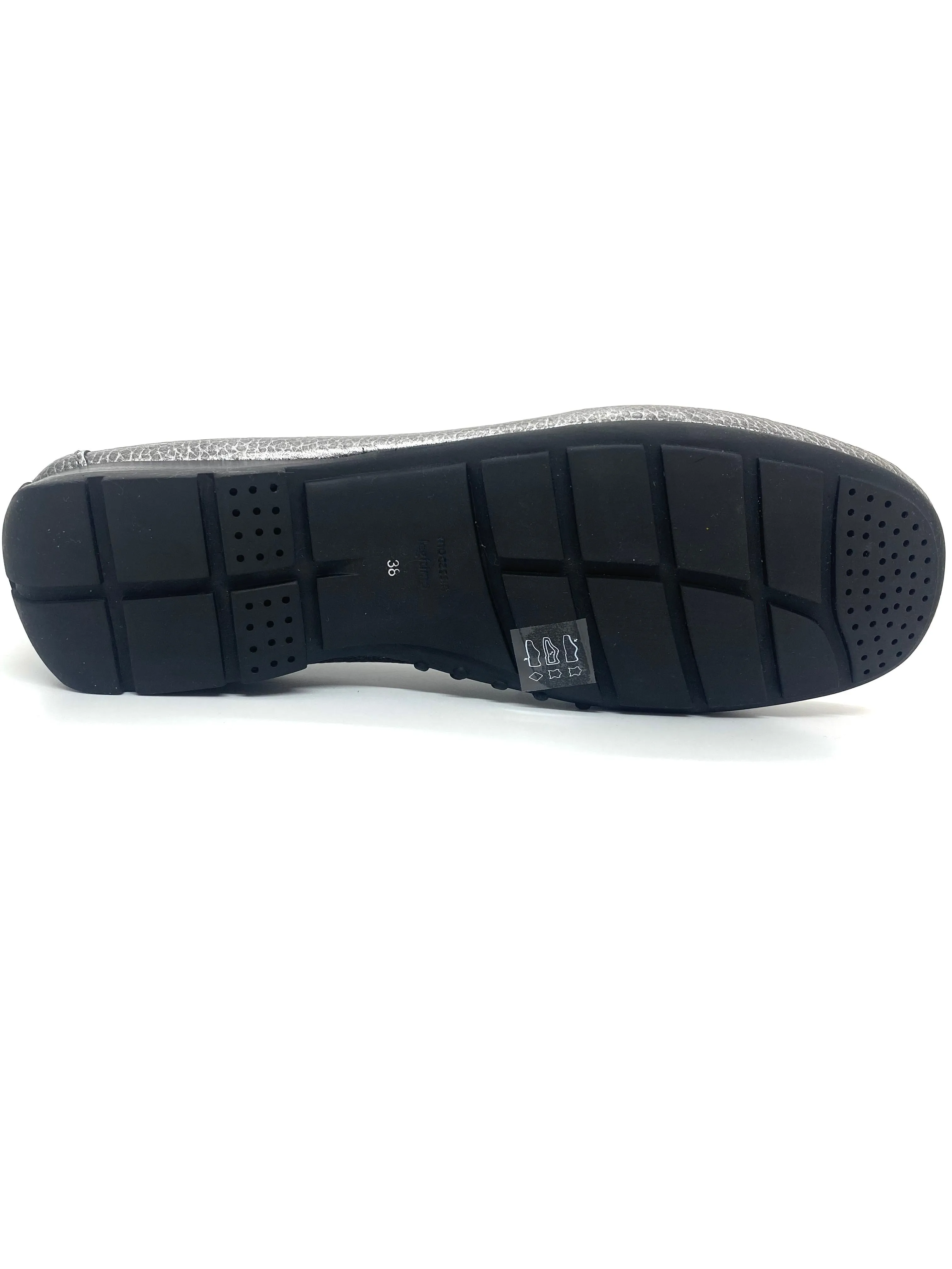 Maria Lya Tumbled Leather Loafer