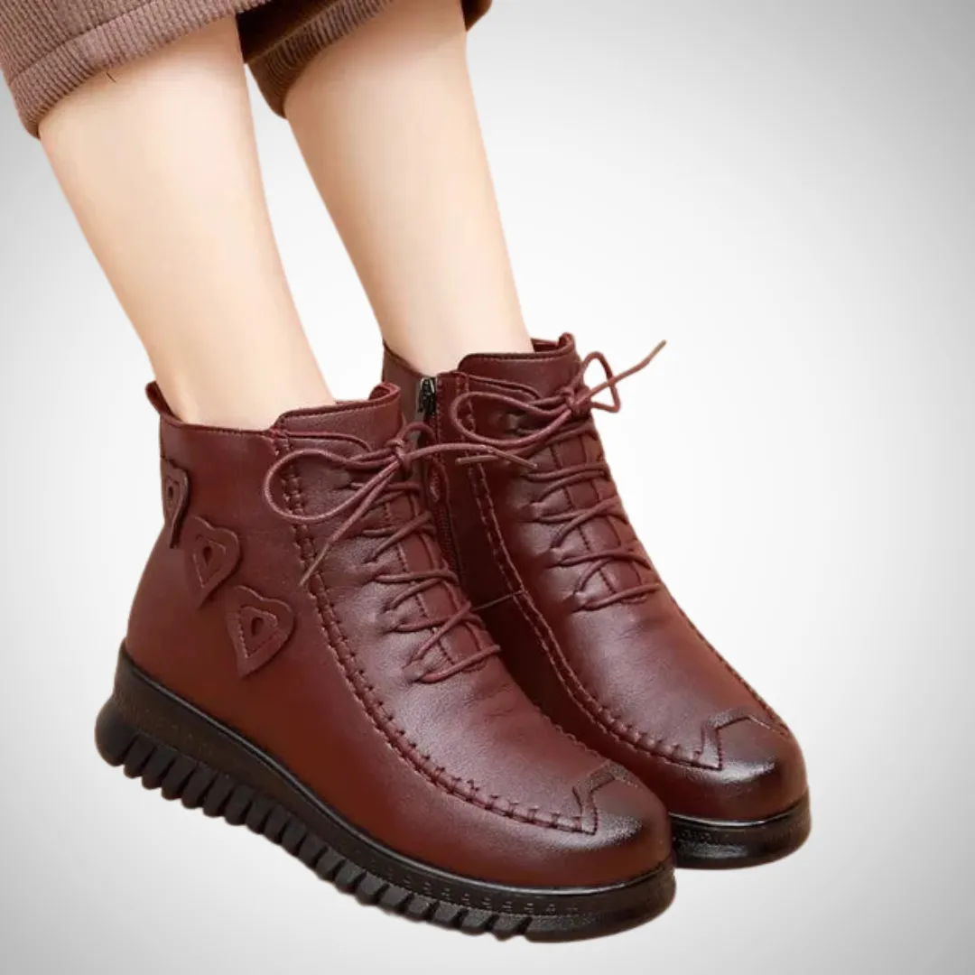 Mariel Flat Ankle Boots