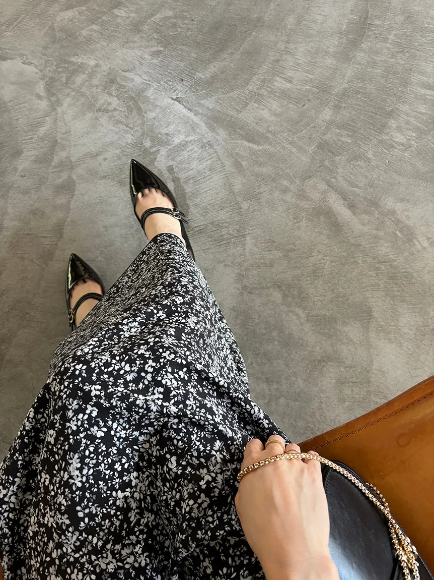 Mary Jane Classic Pointed Flats