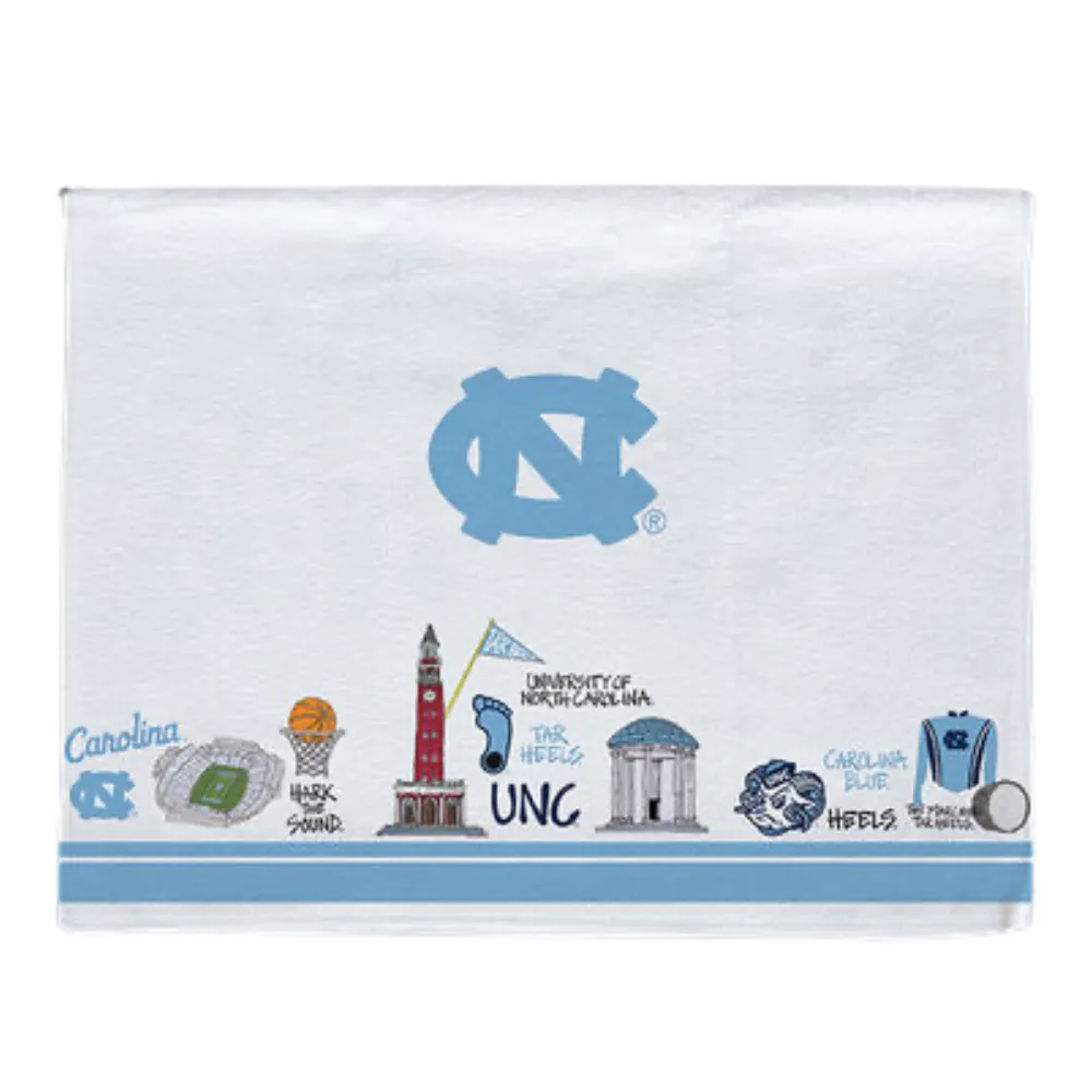 North Carolina Tar Heels Decorative Towel