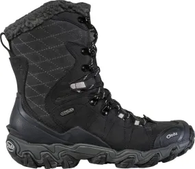 Oboz Women's Bridger 9" Insulated Waterproof Hiking Boots- Black