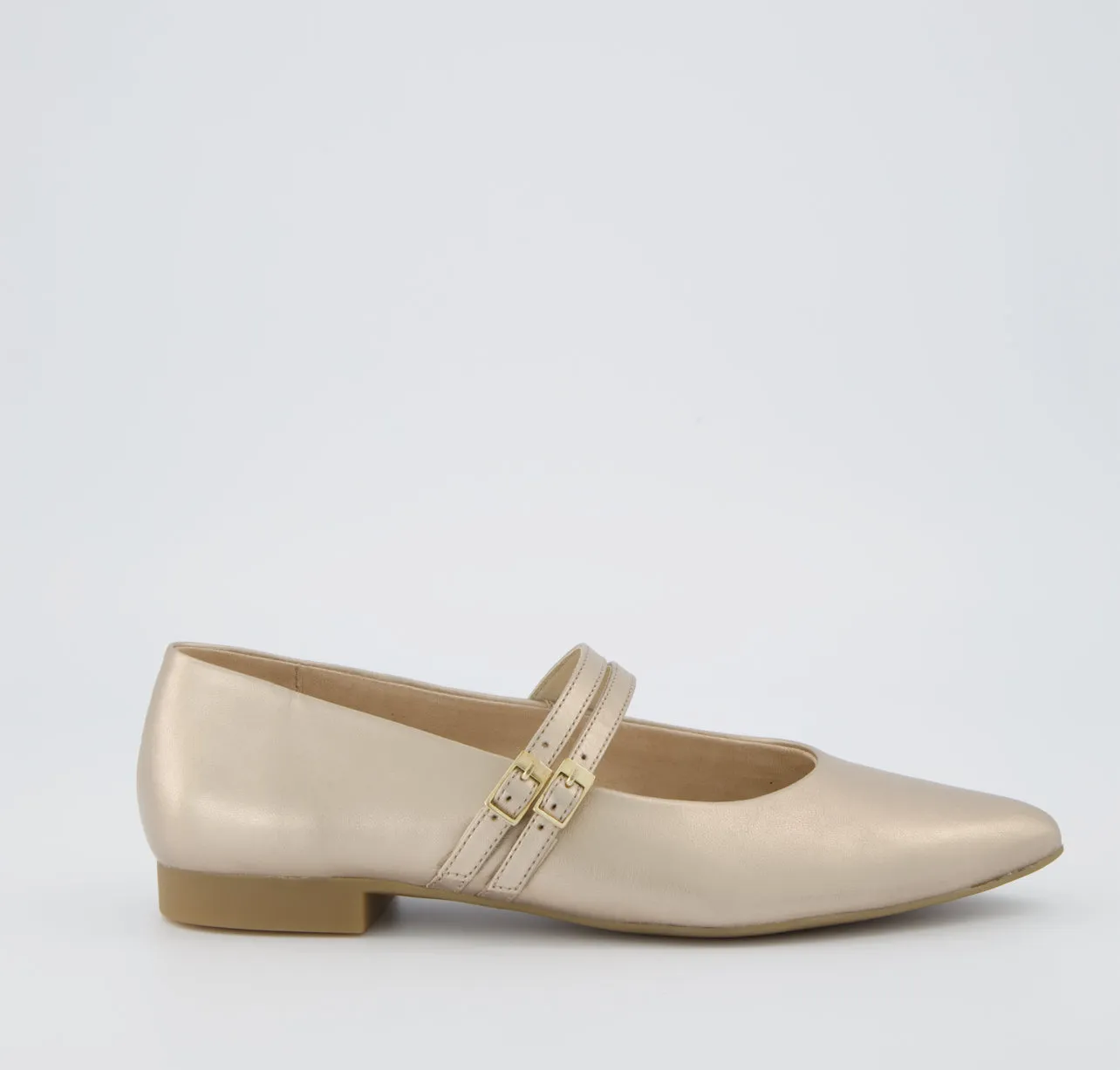 Paul Green - 1022 Gold Ballerina Pump